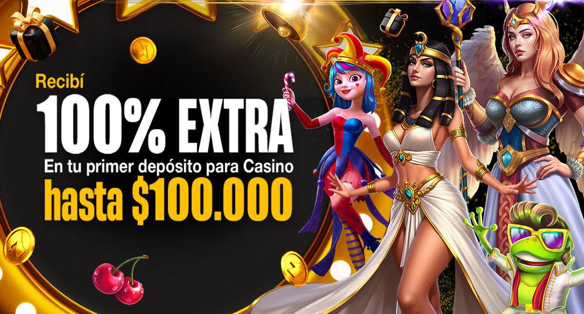 RECIBE 100% EXTRA con tu primer depósito