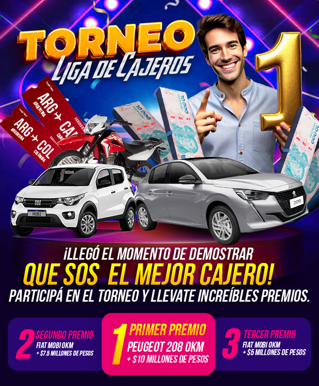 Torneo Liga de Cajeros!